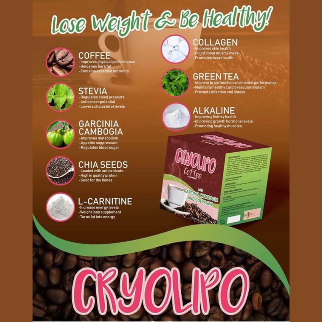 Cryolipo Coffee with Garcinia Cambogia and Collagen by Rejuva - 210g (3)