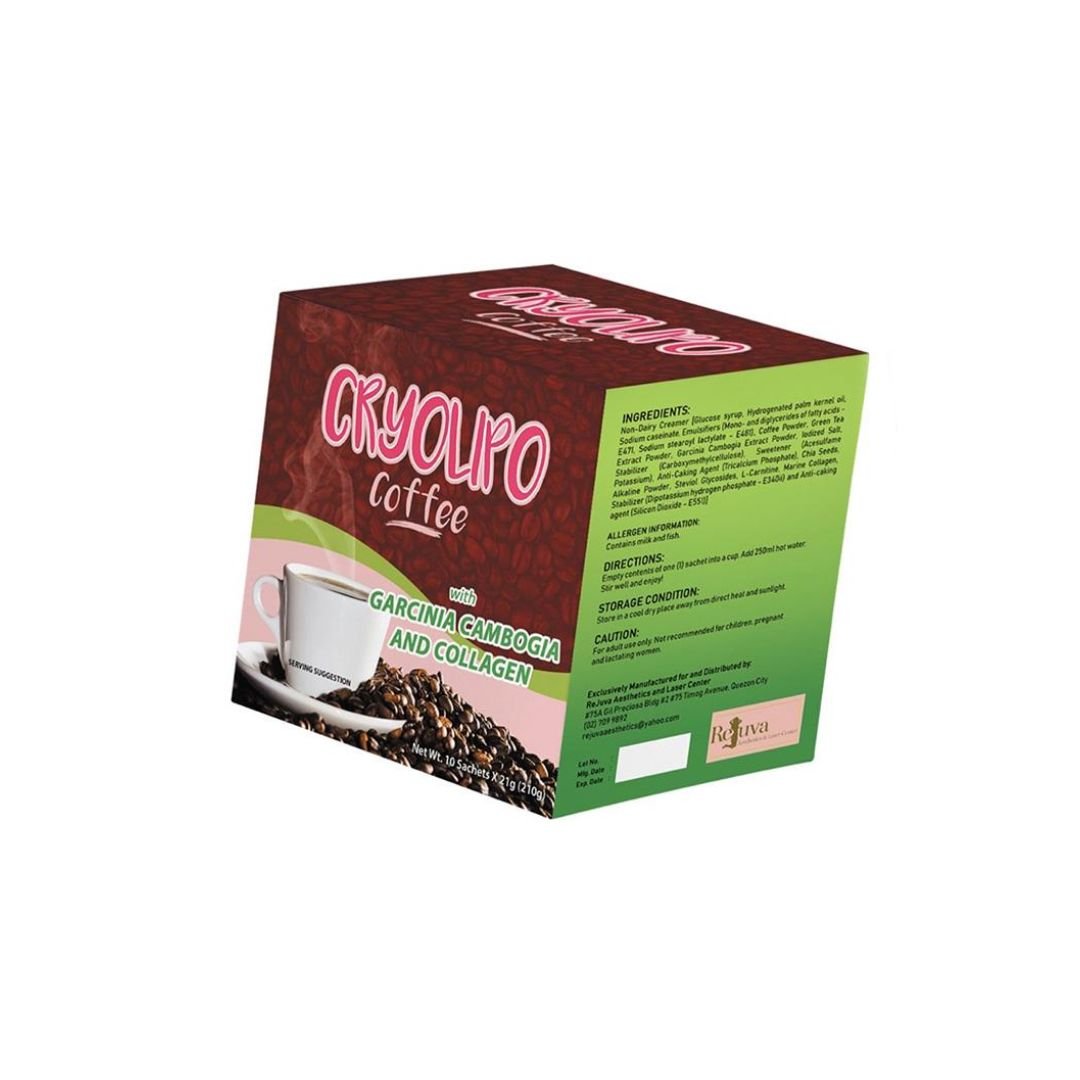 Cryolipo Coffee with Garcinia Cambogia and Collagen by Rejuva - 210g