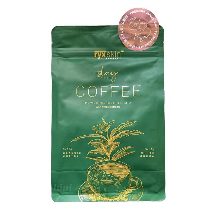 Ryx Skin Powdered Coffee Mix with Herbal Extracts 10x18g